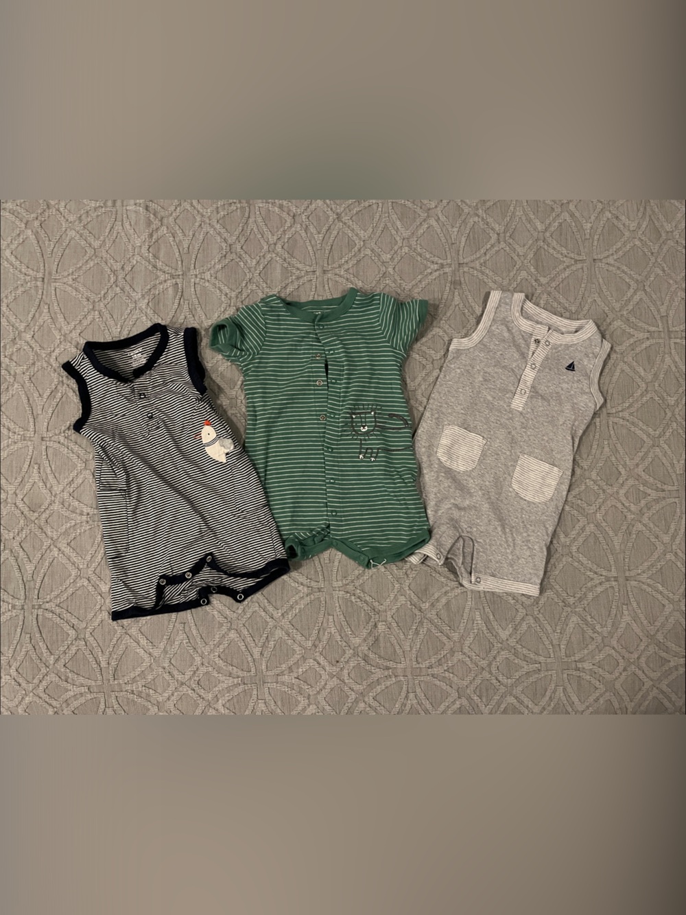 👶 Carter’s Baby Boy Bundle – 3 Pieces – Size 18M